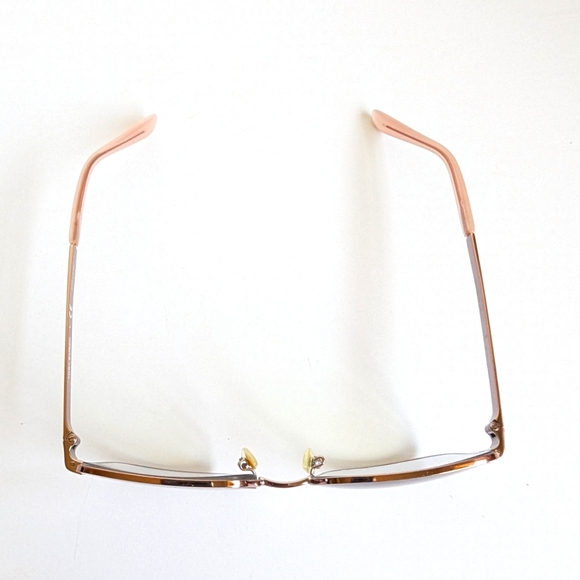 Tory Burch Rose Gold Pink Rectangular Eyeglass Frames TY 1070 🩷 - Picture 5 of 14